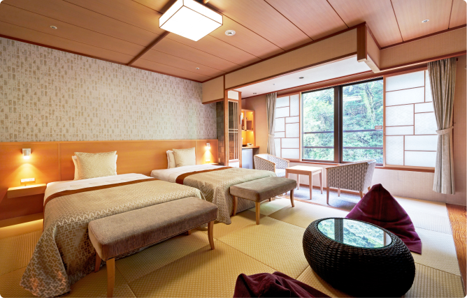 Japanese-style twin room